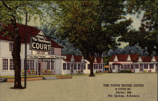 The Town House Court Hot Springs Arkansas