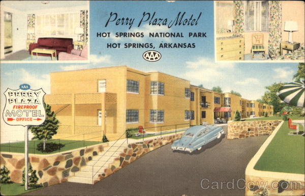 Perry Plaza Motel Hot Springs Arkansas