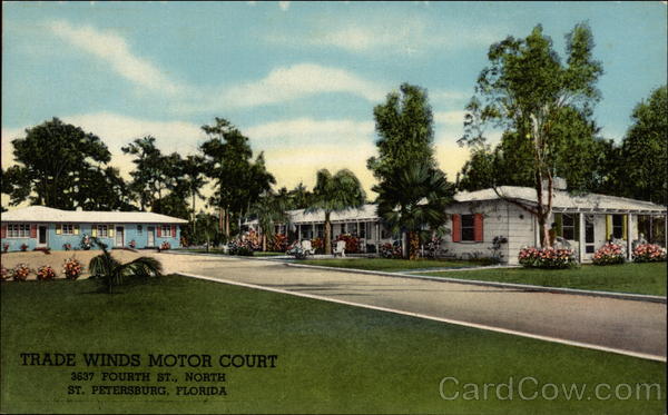 Trade Winds Motor Court St. Petersburg Florida