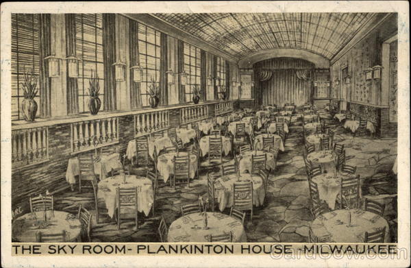 The Sky Room in the Plankinton House Milwaukee Wisconsin
