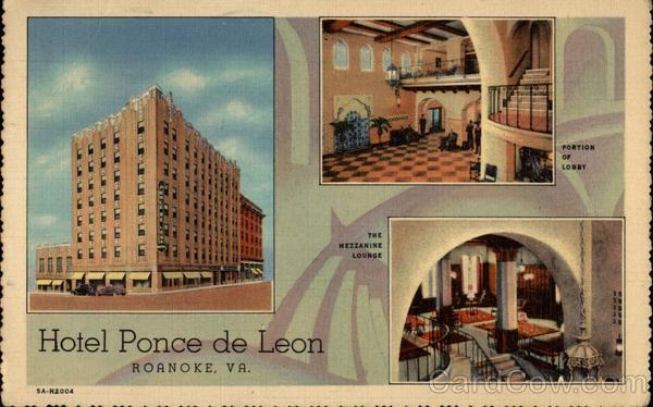 Hotel Ponce de Leon Roanoke, VA