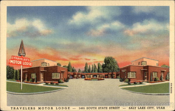 Traveler's Motor Lodge Salt Lake City Utah