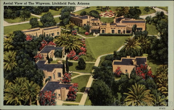 Aerial View of The Wigwam Litchfield Park Arizona
