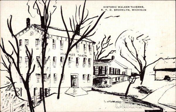 Historic Waler Tavern Brooklyn Michigan