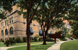 Gibson Hall, Tulane University Postcard