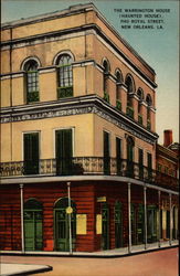 The Warrington House (Haunted House) Postcard