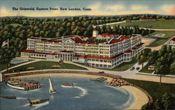 The Griswold, Eastern Point New London, CT Postcard Postcard