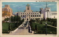 The Los Angeles Public Library Postcard