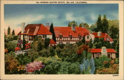 Warner Baxter Estate Postcard