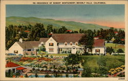 Residence of Robert Montgomery Postcard