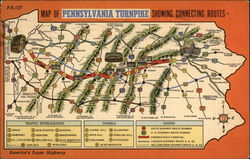 Pennsylvania Turnpike Postcard Postcard