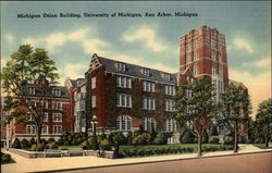 The University of Michigan Union Postcard