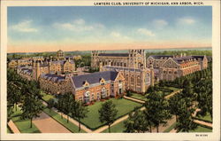 Lawyer's Club and the Legal Research Building Ann Arbor, MI Postcard Postcard