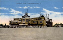 Municipal Airport Postcard