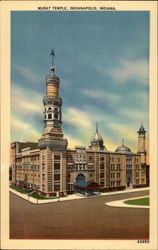 Murat Temple, Indianapolis, Indiana Postcard