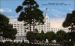 Edgewater Gulf Hotel Edgewater Park, MS Postcard Postcard