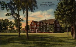 College of Law - University of Florida Gainesville, FL Postcard Postcard