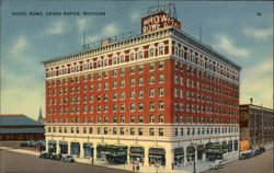 Hotel Rowe Grand Rapids, MI Postcard Postcard