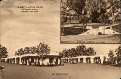 La Fiesta Motor Court Phoenix, AZ Postcard Postcard