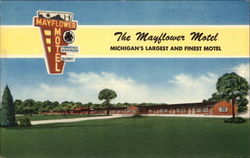 The Mayflower Motel Detroit, MI Postcard Postcard