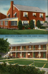 Best's Motel & Tourist Home Postcard