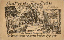 Court of the Two Sisters Postcard