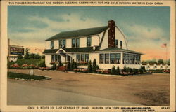 Pioneer Restaurant Auburn, NY Postcard Postcard