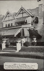 Mrs. J.T. Lange Postcard