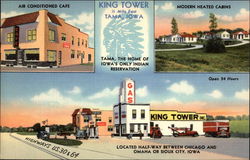 King Tower One-Stop Postcard