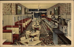 Derby's Cafe Postcard