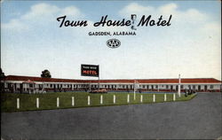 Town House Motel Gadsden, AL Postcard Postcard