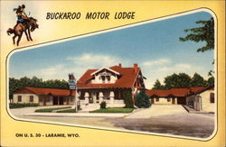Buckaroo Motor Lodge Postcard