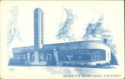 The Interstate Glass House Restaurant South Hill, VA Postcard Postcard