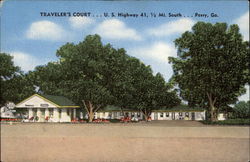 Traveler's Court Postcard