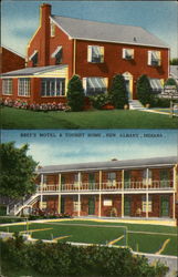 Best's Motel & Tourist Home Postcard