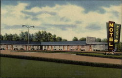 Plaza Motel Dyer, IN Postcard Postcard