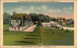 Bell's Tourist Camp, "Your Home Away from Home" Texarkana, TX Postcard Postcard
