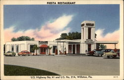Fiesta Restaurant Postcard