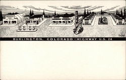 Stevens One-Stop Tourist Haven - Highway U.S. 24 Burlington, CO Postcard Postcard