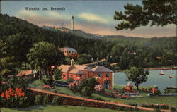 Waterlot Inn Bermuda Postcard Postcard