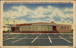 Howard Johnson's Restaurant on the Turner Turnpike Postcard