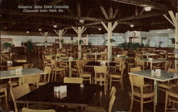 Beautiful Lake Front Cafeteria - Conneaut Lake Park Pennsylvania Postcard Postcard