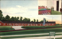 Motel Lexington North Carolina Postcard Postcard