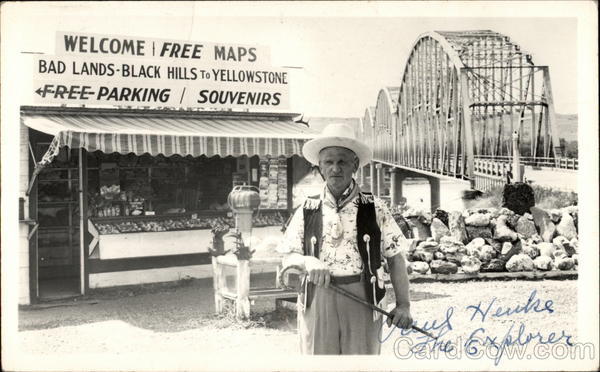 Tourist Gift Shop Badlands National Park South Dakota
