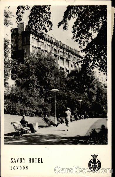 Savoy Hotel London England