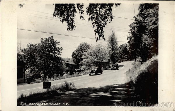 Road Scene Jefferson Valley New York