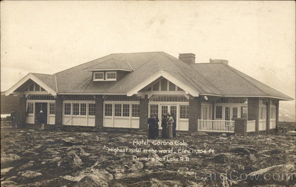 Highest hotel in the world Corona Colorado