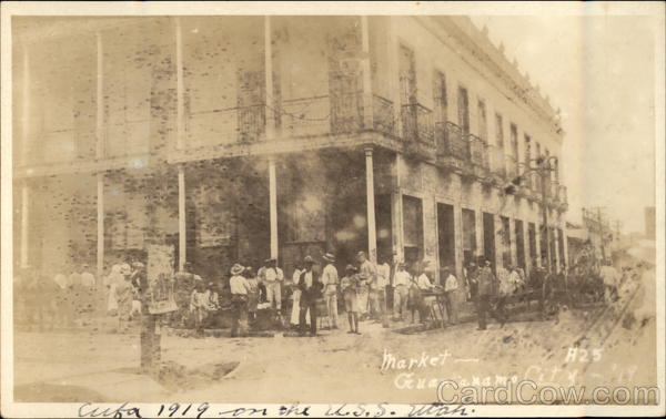View of the Market, Guantanamo City Cuba