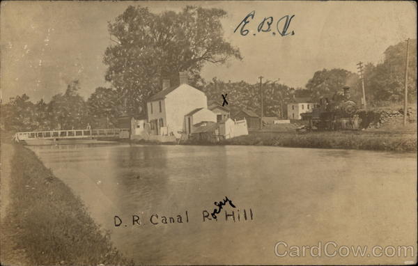 D. R. Canal, Train & Depot? Rocky Hill New York