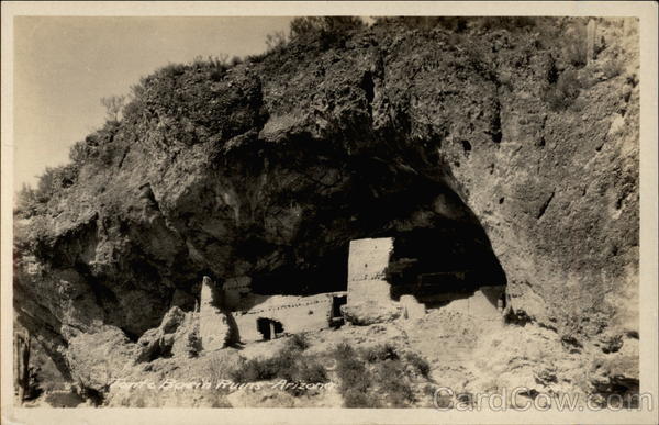 Cliff dwellings at Tonto Basin Ruins Native Americana